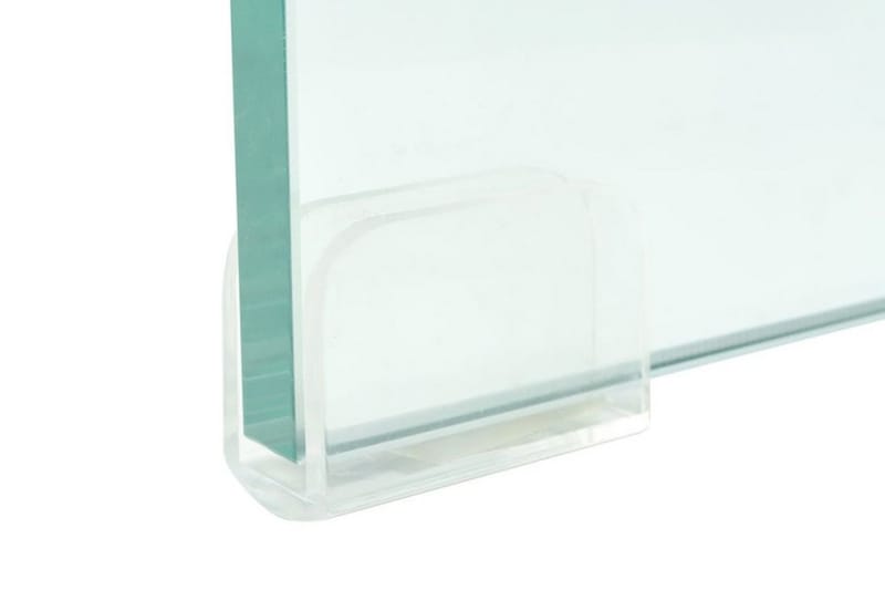 TV-bord klarglas 70x30x13 cm - Transparent - Möbler - Tv möbel & mediamöbel - TV hylla