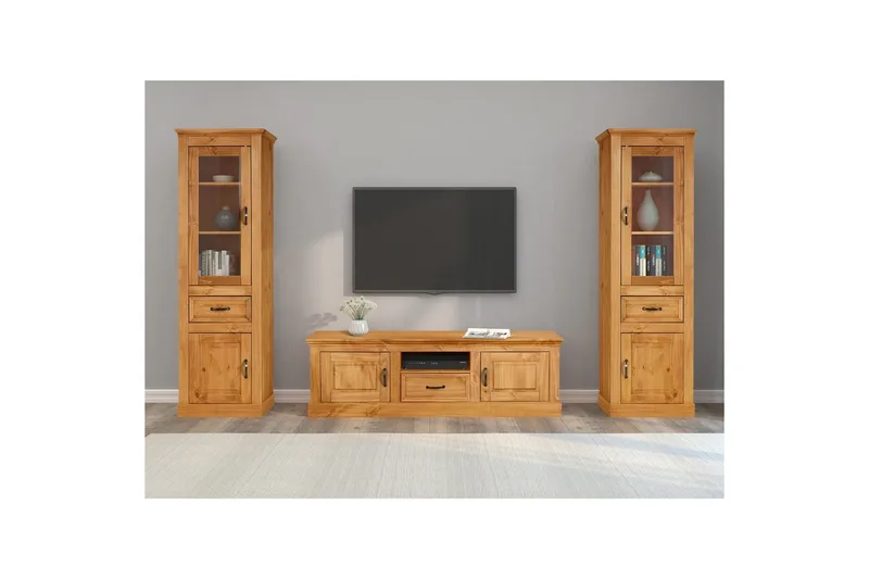 Tv-möbelset Loft24 Selma Tv-möbelset Natur - Möbler - Tv möbel & mediamöbel - TV-möbelset