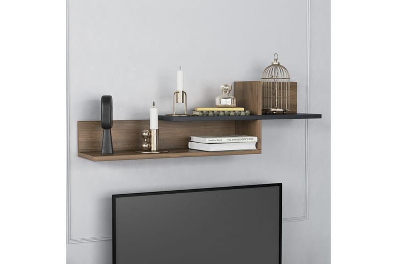 Andifli Tv-möbelset 140x55 cm - Antracit - TV-möbelset