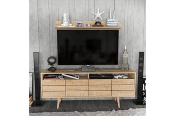 Andifli Tv-möbelset 160x64,5 cm - Blå - Möbler - Tv möbel & mediamöbel - TV-möbelset