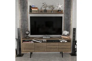 Andifli Tv-möbelset 160x64,5 cm - Brun - Möbler - Tv möbel & mediamöbel - TV-möbelset
