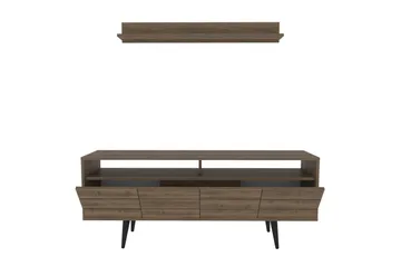 Andifli Tv-möbelset 160x64,5 cm - Brun - Möbler - Tv möbel & mediamöbel - TV-möbelset