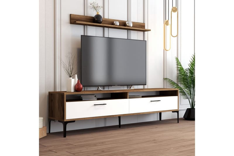 Andifli Tv-möbelset 180x47 cm - Brun - Möbler - Tv möbel & mediamöbel - TV-möbelset