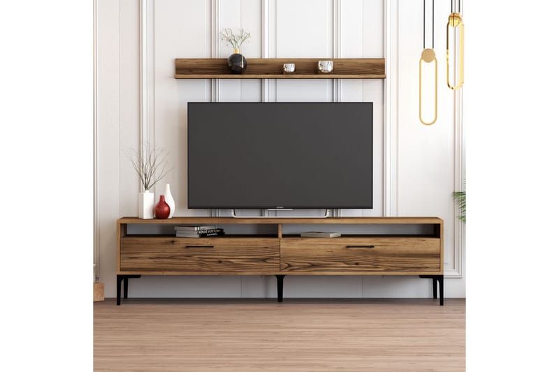 Andifli Tv-möbelset 180x47 cm - Brun - TV-möbelset