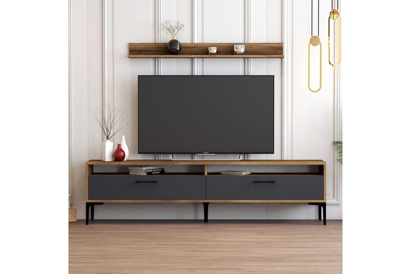 Andifli Tv-möbelset 180x47 cm - Brun - Möbler - Tv möbel & mediamöbel - TV-möbelset