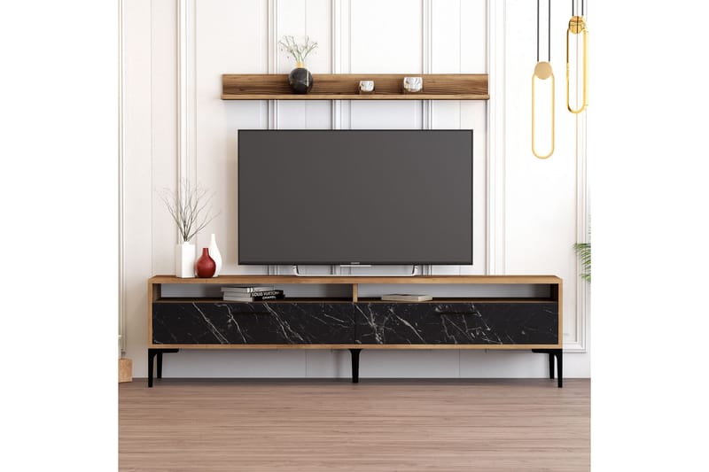 Andifli Tv-möbelset 180x47 cm - Brun - Möbler - Tv möbel & mediamöbel - TV-möbelset