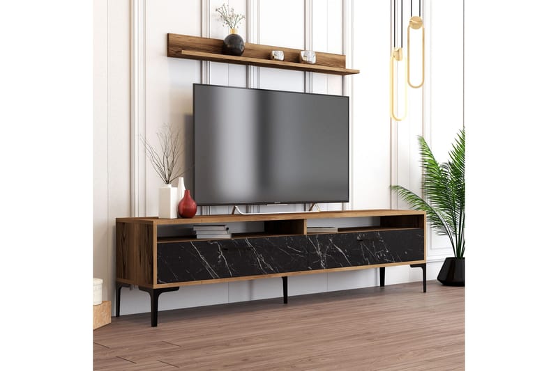 Andifli Tv-möbelset 180x47 cm - Brun - TV-möbelset