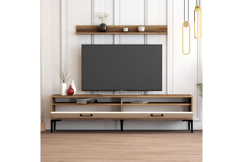 Andifli Tv-möbelset 180x47 cm - Brun - Möbler - Tv möbel & mediamöbel - TV-möbelset