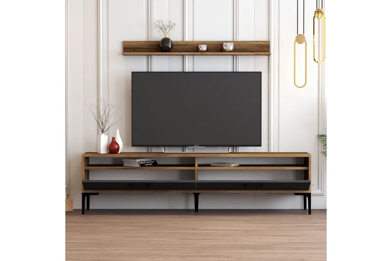 Andifli Tv-möbelset 180x47 cm - Brun - Möbler - Tv möbel & mediamöbel - TV-möbelset