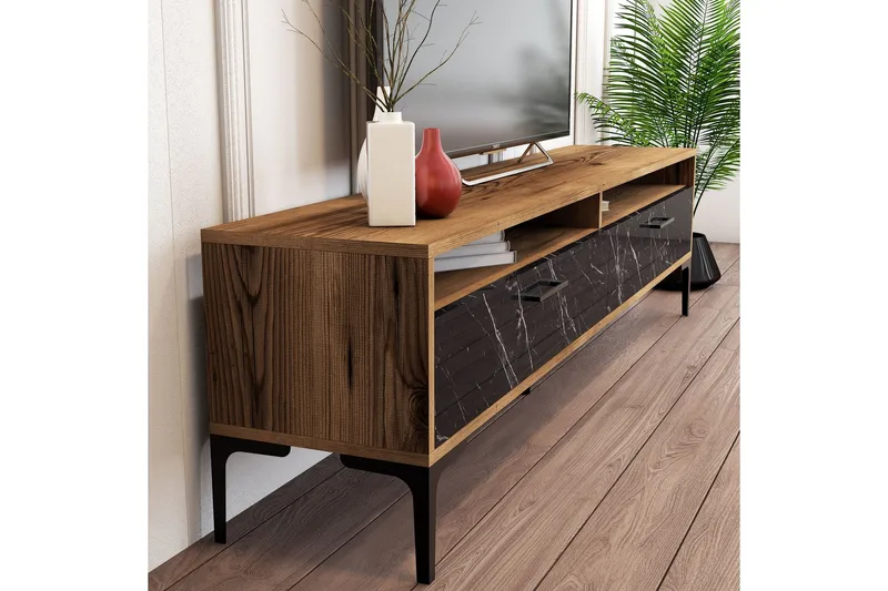 Andifli Tv-möbelset 180x47 cm - Brun - Möbler - Tv möbel & mediamöbel - TV-möbelset