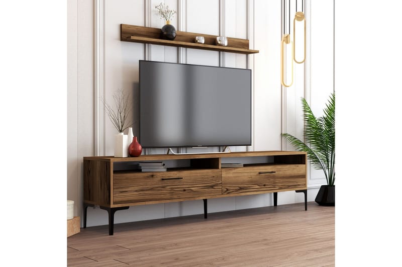 Andifli Tv-möbelset 180x47 cm - Brun - Möbler - Tv möbel & mediamöbel - TV-möbelset