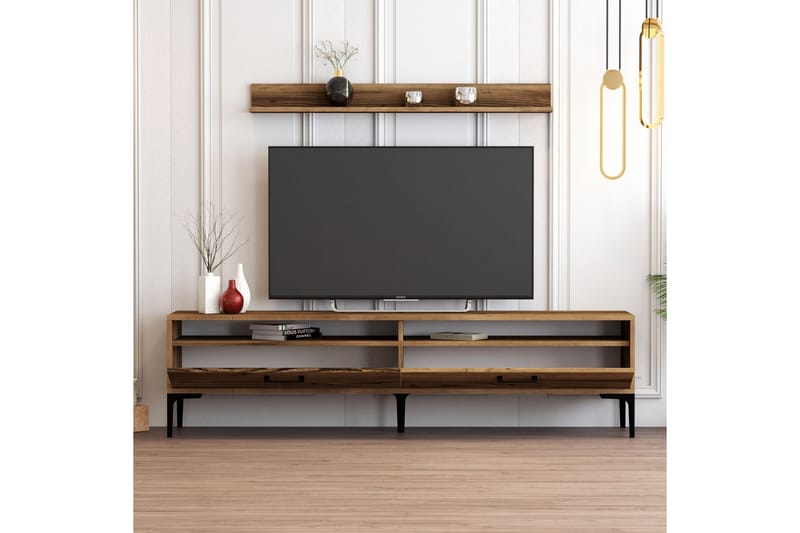 Andifli Tv-möbelset 180x47 cm - Brun - Möbler - Tv möbel & mediamöbel - TV-möbelset