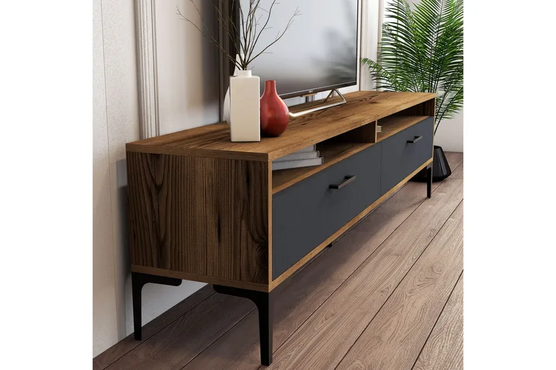 Andifli Tv-möbelset 180x47 cm - Brun - Möbler - Tv möbel & mediamöbel - TV-möbelset