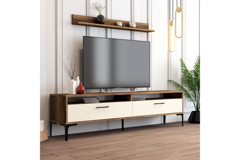 Andifli Tv-möbelset 180x47 cm - Brun - Möbler - Tv möbel & mediamöbel - TV-möbelset