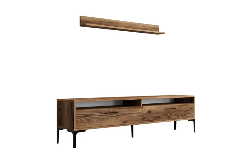 Andifli Tv-möbelset 180x47 cm - Brun - Möbler - Tv möbel & mediamöbel - TV-möbelset