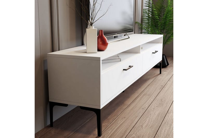 Andifli Tv-möbelset 180x47 cm - Vit - Möbler - Tv möbel & mediamöbel - TV-möbelset