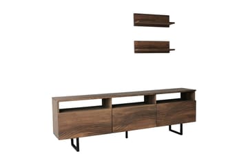 Andifli Tv-möbelset 50x15 cm - Brun - Möbler - Tv möbel & mediamöbel - TV-möbelset