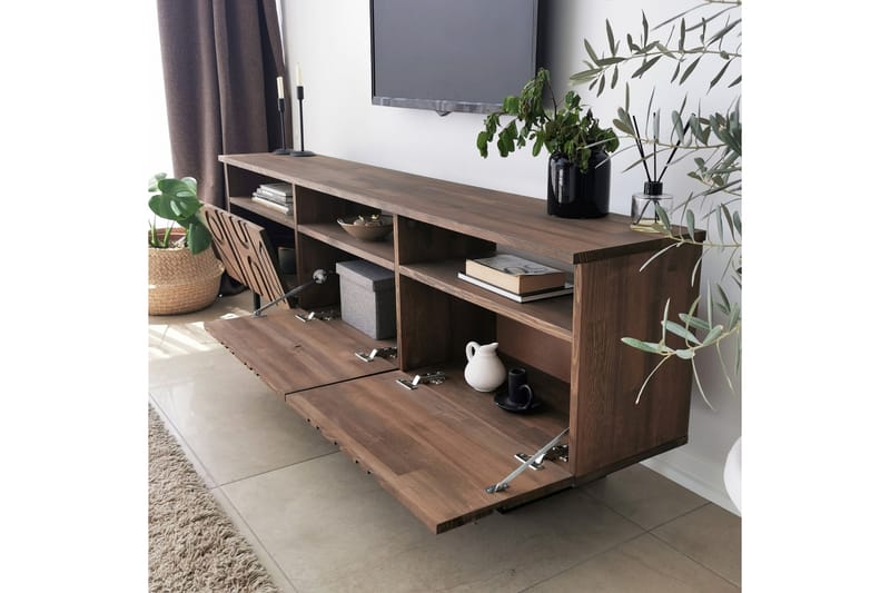 Andifli Tv-möbelset 50x15 cm - Brun - Möbler - Tv möbel & mediamöbel - TV-möbelset