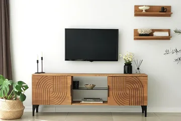 Andifli Tv-möbelset 50x15 cm - Brun - Möbler - Tv möbel & mediamöbel - TV-möbelset