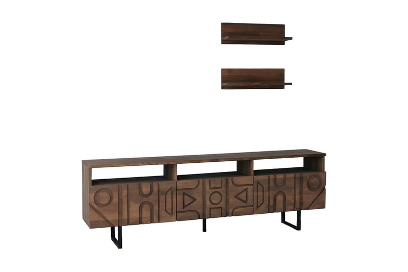Andifli Tv-möbelset 50x15 cm - Brun - Möbler - Tv möbel & mediamöbel - TV-möbelset