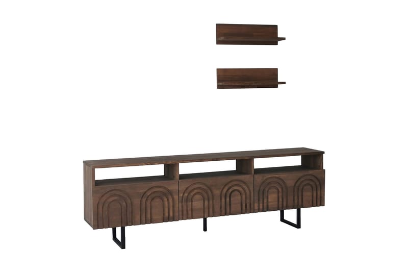 Andifli Tv-möbelset 50x15 cm - Brun - Möbler - Tv möbel & mediamöbel - TV-möbelset