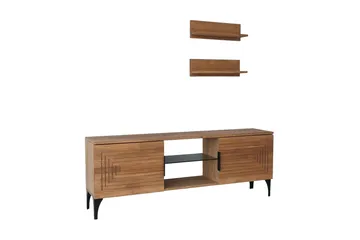 Andifli Tv-möbelset 50x15 cm - Brun - Möbler - Tv möbel & mediamöbel - TV-möbelset