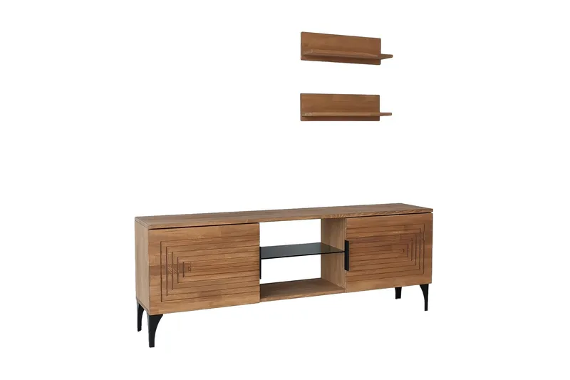 Andifli Tv-möbelset 50x15 cm - Brun - Möbler - Tv möbel & mediamöbel - TV-möbelset