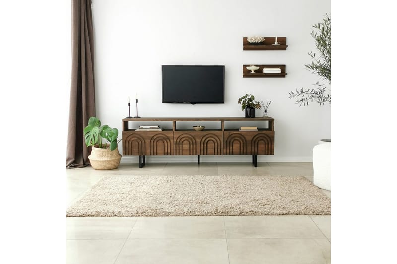 Andifli Tv-möbelset 50x15 cm - Brun - Möbler - Tv möbel & mediamöbel - TV-möbelset