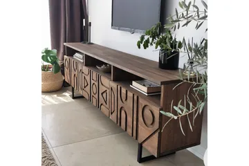 Andifli Tv-möbelset 50x15 cm - Brun - Möbler - Tv möbel & mediamöbel - TV-möbelset