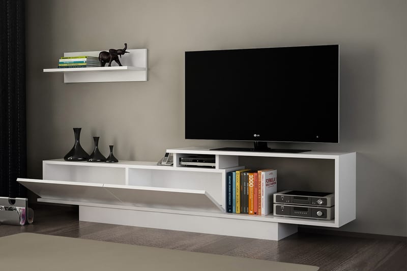 Azoula Tv-bänk - Vit - Möbler - Tv möbel & mediamöbel - TV-möbelset