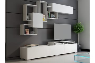 Decorotika Mediaförvaring - Vit - Möbler - Tv möbel & mediamöbel - TV-möbelset