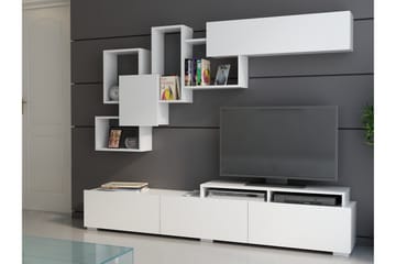 Decorotika Mediaförvaring - Vit - Möbler - Tv möbel & mediamöbel - TV-möbelset