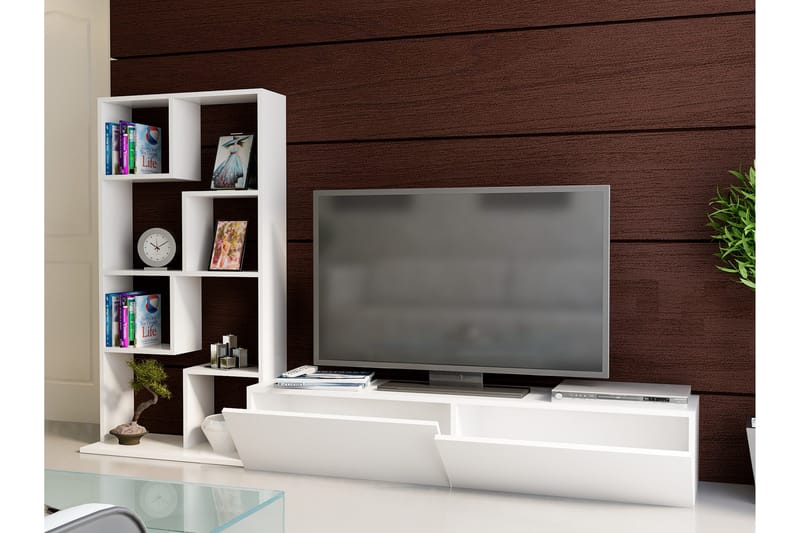 Decorotika Tv-bänk - Vit - Möbler - Tv möbel & mediamöbel - TV-möbelset