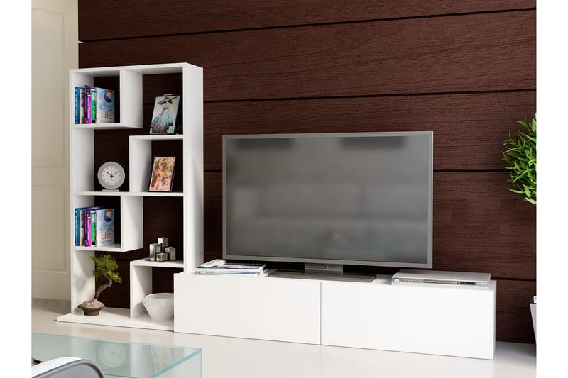 Decorotika Tv-bänk - Vit - Möbler - Tv möbel & mediamöbel - TV-möbelset