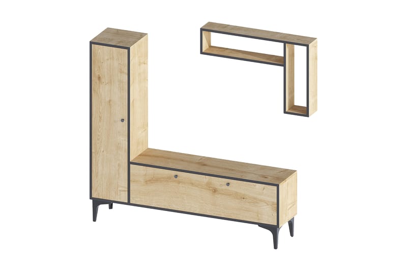 Desgrar Tv-möbelset 118x49 cm - Blå - Möbler - Tv möbel & mediamöbel - TV-möbelset