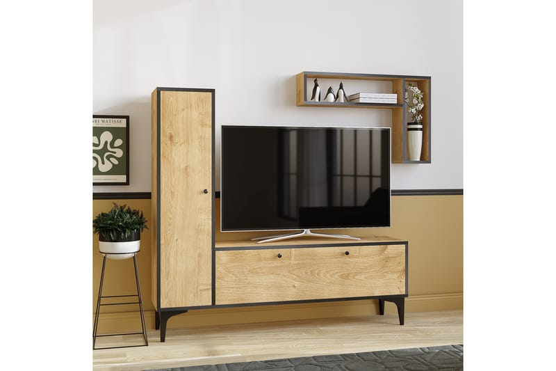 Desgrar Tv-möbelset 118x49 cm - Blå - Möbler - Tv möbel & mediamöbel - TV-möbelset