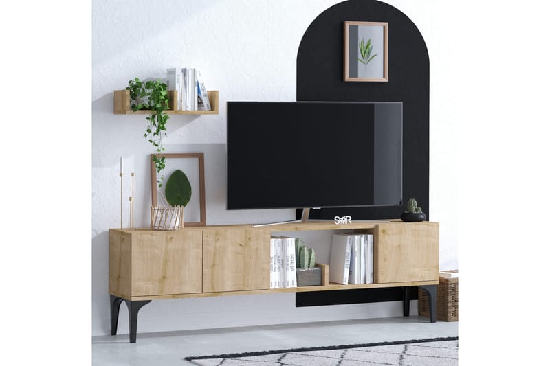 Desgrar Tv-möbelset 150x47 cm - Blå - Möbler - Tv möbel & mediamöbel - TV-möbelset