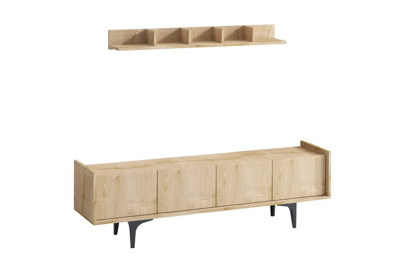Desgrar Tv-möbelset 150x57 cm - Blå - Möbler - Tv möbel & mediamöbel - TV-möbelset