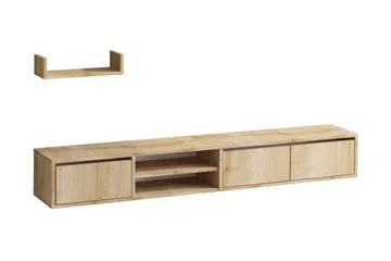 Desgrar Tv-möbelset 180x25 cm - Natur - Möbler - Tv möbel & mediamöbel - TV-möbelset