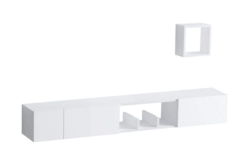 Desgrar Tv-möbelset 180x25 cm - Vit - Möbler - Tv möbel & mediamöbel - TV-möbelset