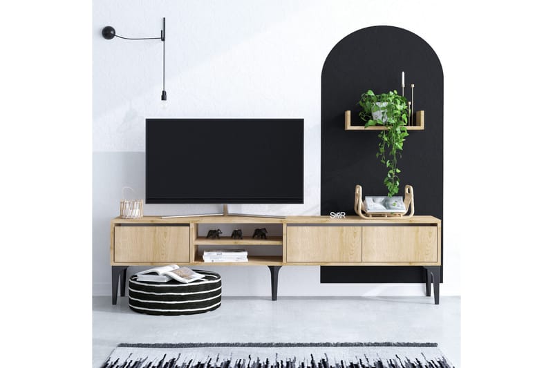 Desgrar Tv-möbelset 180x50 cm - Blå - Möbler - Tv möbel & mediamöbel - TV-möbelset