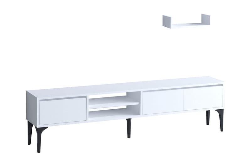 Desgrar Tv-möbelset 180x50 cm - Vit - Möbler - Tv möbel & mediamöbel - TV-möbelset