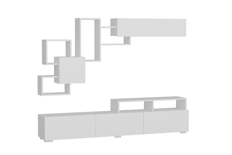 Elimand Tv-bänk - Vit - Möbler - Tv möbel & mediamöbel - TV-möbelset
