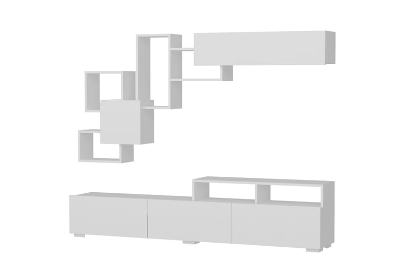 Elimand Tv-bänk - Vit - Möbler - Tv möbel & mediamöbel - TV-möbelset