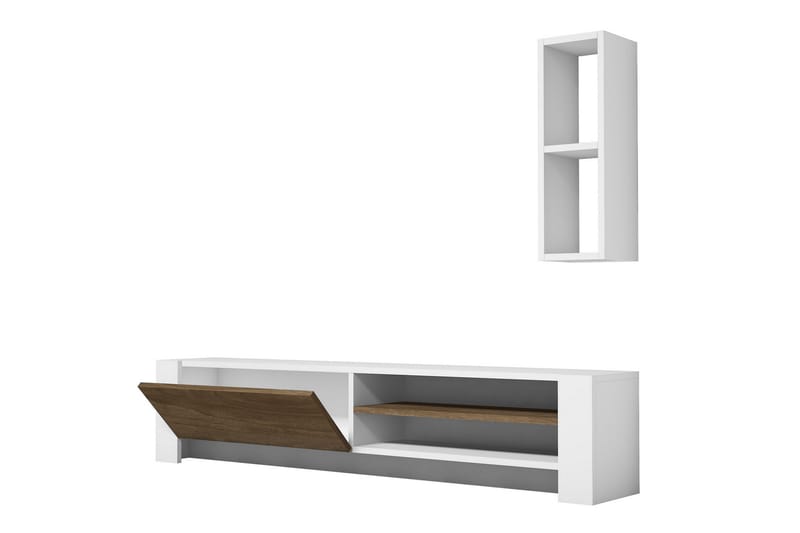 Gersby TV-Möbelset 160 cm - Brun - Möbler - Tv möbel & mediamöbel - TV-möbelset