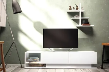 Hejde TV-Möbelset 180 cm - Vit - Möbler - Tv möbel & mediamöbel - TV-möbelset