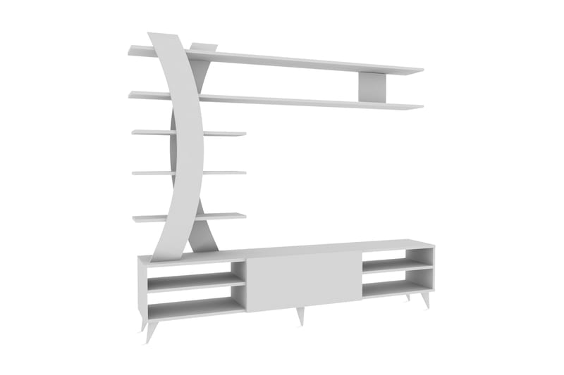 Hejde TV-Möbelset 180 cm - Vit - TV-möbelset