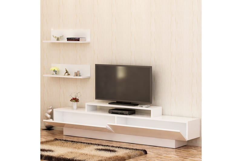 Hejde TV-Möbelset 180 cm - Vit - Möbler - Tv möbel & mediamöbel - TV-möbelset