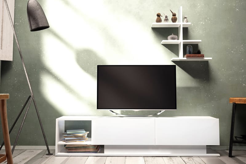 Hejde TV-Möbelset 180 cm - Vit - Möbler - Tv möbel & mediamöbel - TV-möbelset