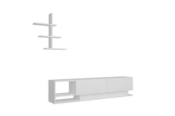 Hejde TV-Möbelset 180 cm - Vit - Möbler - Tv möbel & mediamöbel - TV-möbelset